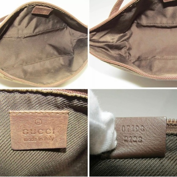 Authentic Vintage Gucci Pochette (Brown) - Picture 4 of 4